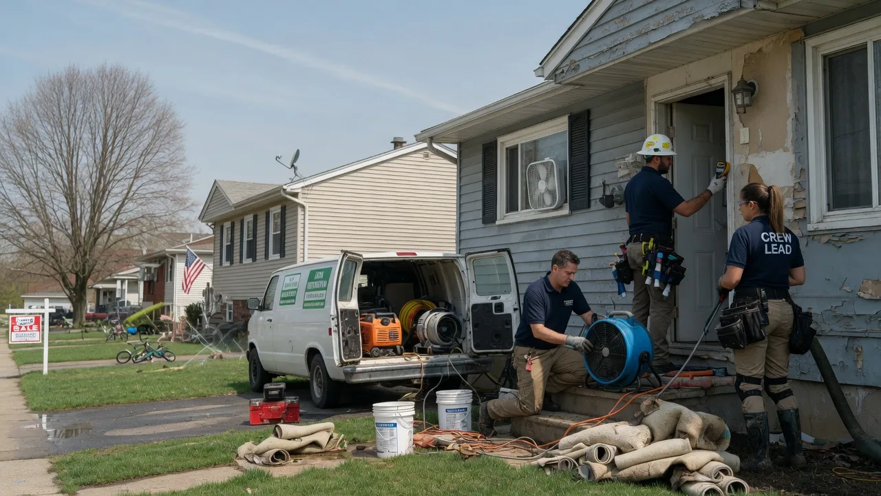 Flood Cleanup in Browning, IL near me