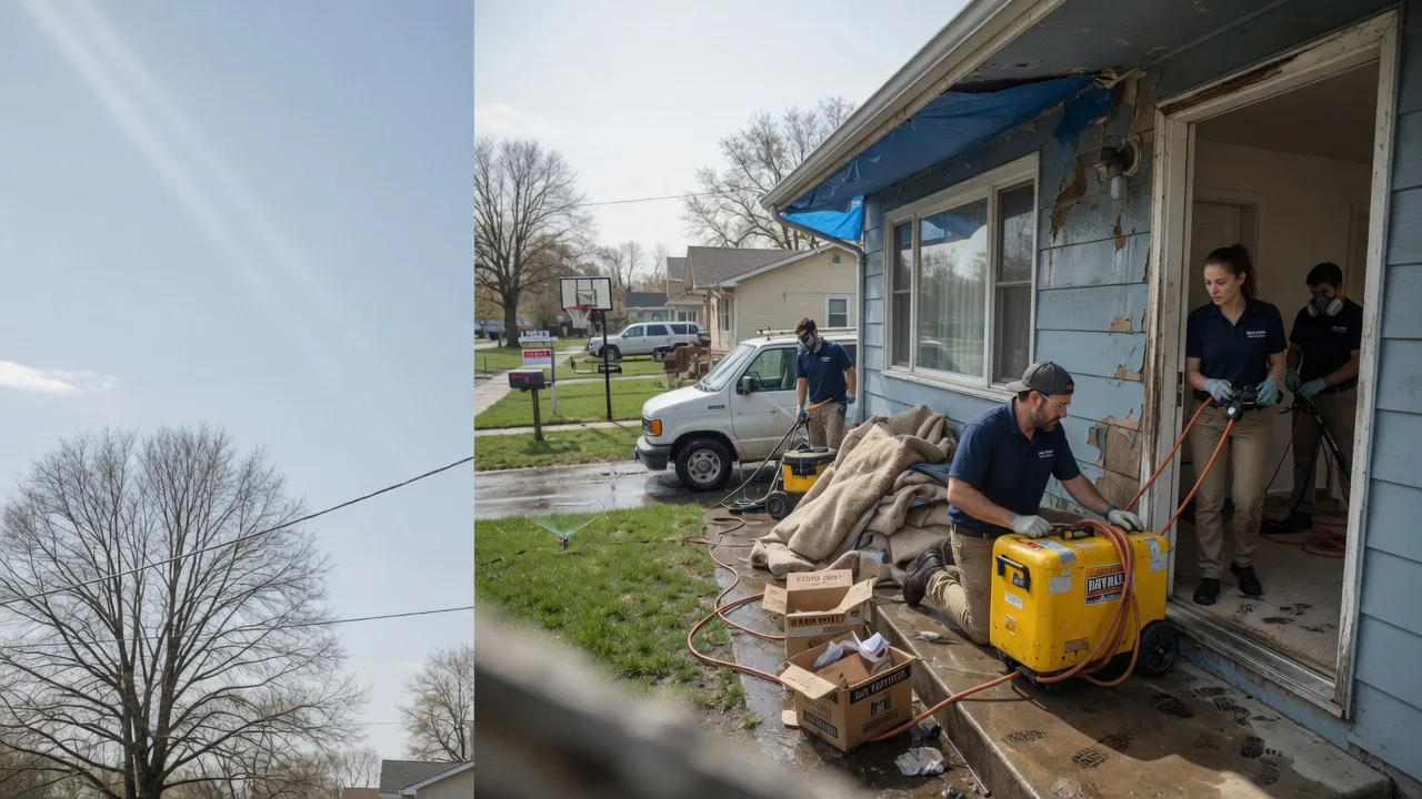Basement Flood Cleanup in Browning, IL near me